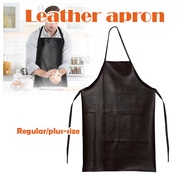 D3W Waterproof Oil-Resistant Apron Synthetic Leather Material Suitable for chefs and waiters