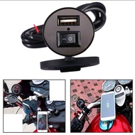 USB Motorcycle 12V Phone Charger Mobile Phone Charger Universal USB Charger for motorcycle Scooter
