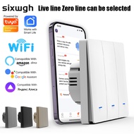 Tuya WiFi Wall Switch, European 86-Type, App Timer & Hands-Free Control