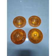 Yamaha RX100-RX125-RD-DT100-DT125-XS400-XS650 New. Imasen Japan Pump Beautiful Clear Set (1 Has 4 Co