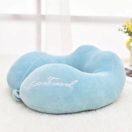 Adult Neck Pillow Love Travel Pillow Headrest Relaxing Nap Neck Pillow Office Bus Plane Ready