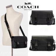 🩶男款🩶Coach Men's Track Crossbody C3747 C2715 Coach men cross body bag camera 相機袋 方包 掀蓋袋 斜孭袋 真皮 牛皮 包包 側孭袋 男包