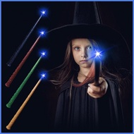 Light Up Magic Wand Toy Illuminating Magician Wand with Sound and Light Party Costume Accessory for 