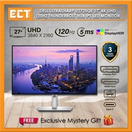 Dell UltraSharp U2725QE U2723QE 27" 4K UHD 3840 x 2160 120Hz 60Hz 3000:1 Contrast Thunderbolt USB C 