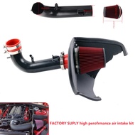 Heat Shield Cold Air Intake +red Filter For 2016-2024 Camaro 3.6L V6 LT SS RS
