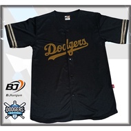 BLACK BASEBALL JERSEY | BLACK BASEBALL JERSEY WITH GOLD LIST | MEN'S JERSEY | WOMEN'S BASEBALL JERSE