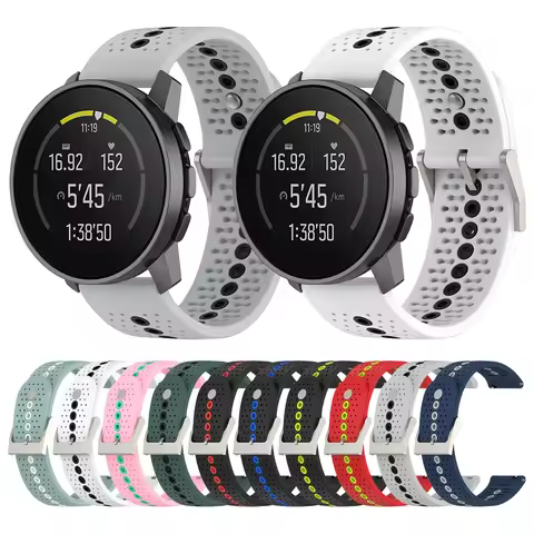 Sports Silicone Strap For SUUNTO 9 PEAK Watch Band For SUUNTO 3 / 5 PEAK Replace Wristbelt Watchband