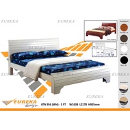 EUREKA 6 Queen/King Bed Frame / Katil Kayu Wood (Deliver &amp; Installation Klang Valley)