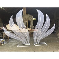 lampu Dekorasi/backdrop lampu dekorasi/lampu pelaminan/pelaminan/daun pelaminan,gebyok pelaminan/dek