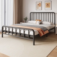 R6  Iron 1-1.8m Width R6 Double  ating Frame/Tatami Frame/Bed With Mattress/Super Single/Queen/King 