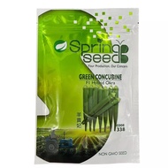 Benih Bendi Green Concubine 338 F1 Hybrid Okra Spring - ( 100g )REPACK