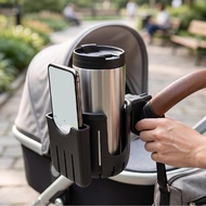 soxii Bike Cup Holder with Cell Phone 2 in 1 360° Degree Rotation Tool Free Installation Fits 2cm to