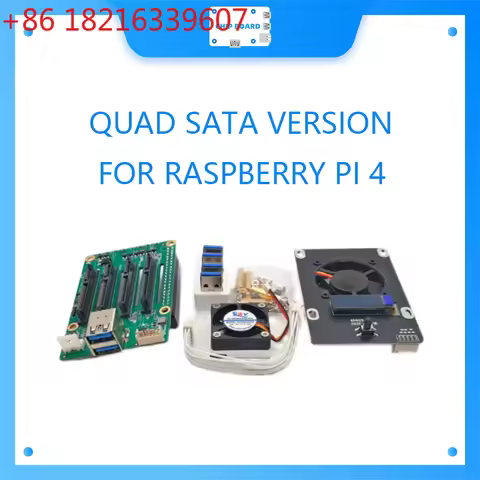 TAO DUAL/QUAD SATA HAT FOR RASPBERRY PI 4 OR RASPBERRY PI 3/3B+