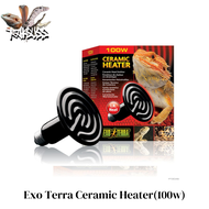 Exo Terra Ceramic Heater(60w/100w) หลอดความร้อนเซรามิกเป็นแหล่งรังสีความร้อนที่มีลักษณะคล้ายคลึงกับค