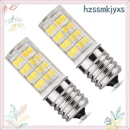 2 Pack 4W Dimmable LED E17 Microwave Oven Bulb , Daylight 6000K 40W Halogen Equivalent Light , E17 L