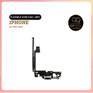 FLEXIBLE CON CAS + MIC IP 12 PRO MAX Original Charger Connector