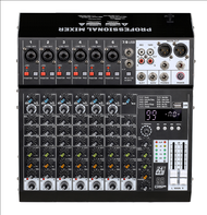 BOMGE MR Mixer Bluetooth Mixer Pro Plus Mixer 4/6/8 Channel MP3 เครื่องขยายเสียง Bluetooth MP3 เครื่