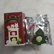 Beutea Christmas Friends Plush Pendant Blind Box（Edamame Avocado） 茶仙子圣诞限定盲盒（绿豆子）未开袋卡片盒子完好