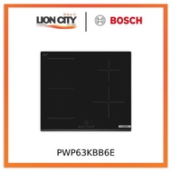 Bosch PWP63KBB6E Series 4 Induction hob 60 cm Black, surface mount without frame