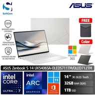 Asus UX5406SA OLEDS711TM OLEDS712TM Ultra 7 258V/32GB/1TB/14" 3K/W11+OHS+M365 Zenbook S 14