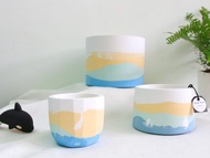 水泥花盆 / 台灣東海岸【無植物】/ 植物花器