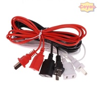 CEYOU Power Extension Cord, 2/3/5m Two-pin AC Power Cord, PVC Copper Wire