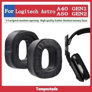 For Logitech Astro A40 A50 GEN1 GEN2 Ear Cushion Earmuff Earphone Case Replacement Ear Cushion