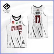 ❀Ready❀ UP MAROONS 2024 UAAP WHITE FULL SUBLIMATED JERSEY
