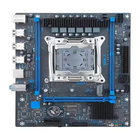 Parts for South China Gold X99M-F main board game rendering studio desktop computer Xeon e5 2666v3