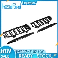 Double Slat Sport Kidney Grille Grill Black for  E90 E91 2005-2008