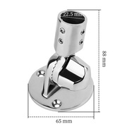 Adjustable 316 Stainless Steel Marine Boat Antenna Ratchet Deck Base Mount for Kayak Boat Accessorie