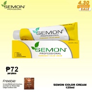 Semon Color Cream 120ml 5/0 Light Brown