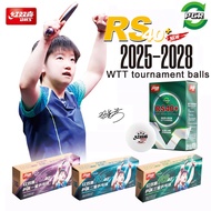 DHS RS40+ Table Tennis Balls 2025-2028WTT Ping Pong Balls 3Star ITTF Approved Pingpong Ball for Comp
