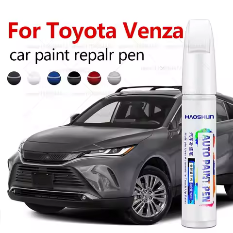 Car Paint Repair Pen For 2008-2025 Toyota Venza Paint Scratch Repair Accessories Black 202 Gray 1K9 