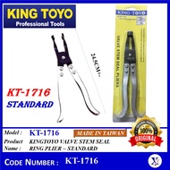 KT-1716 (KT-1716) KINGTOYO VALVE STEM SEAL RING PLIER ~ STANDARD (KTVSRP-1716) KING TOYO JAPAN TYPE
