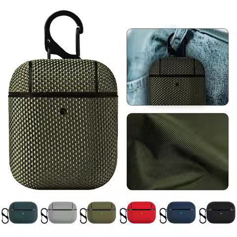 Nylon Headphone Cover For Airpods Pro 1st 2nd generation Case Earphones Shell Waterproof Funda For A