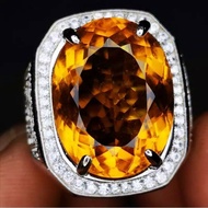 Batu permata Orange citrine jumbo