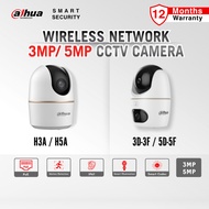 DAHUA H3A / H5A / H3D-3F / H5D-5F Wireless Indoor Camera 5MP/3MP Wifi CCTV Dual-Lens Pan & Tilt 360°