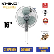 KHIND WALL FAN WF1602SE | KHIND REMOTE WALL FAN WF16JR 16”| KIPAS DINDING KHIND | WALL FAN