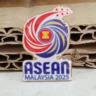 Collar Pin ASean 2025 Butterfly Clip Badge Collar Pin