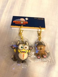 「現貨」日本環球影城 Universal Studios Japan  USJ Minions 迷你兵團 小黃人 Bob 熊仔 Tim tim 公仔 Halloween 萬聖節 系列 公仔掛飾 key