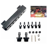 [whfashionkk] Vacuum Block Intake Manifolds Kits Vacuum Block Boost Boost 6 Port for Car