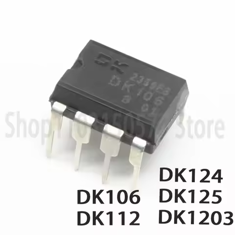 10piece DK106 DK112 DK124 DK125 DK1203 Inline DIP8 Switching Power Supply Chip IC