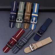 For OMEGA for SWATCH Watch Strap Planet Series Nylon Watchband 20mm Canvas Wrist Band Bracelet Women Men Quick Release