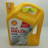 OLI MESIN SHELL HELIX HX6 10W-40SN PLUS ACEA A3/B4 1 LITER NEW