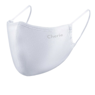 Cherie เชอรี่ หน้ากากผ้า แมส ผู้หญิง ผู้ชาย มีช่องใส่แผ่นกรอง หายใจสะดวก ผ้าไม่ยับง่าย สีขาว สีดำ CRO-DM01ON