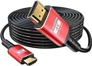 Eareyesail HDMI Cable 40 ft-True 4K HDMI in-Wall CL3 Rated Support (4K60Hz 18Gbps 4:4:4 RGB HDR HDCP2.2) and All HDMI Devices Like Gaming Monitor,PS5,Switch.