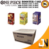 One Piece TCG Booster Box Case OP-15 / EB-04 / EB-03 / OP-13 / PRB-02 (12 Box)(NEW)