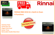 RINNAI RBO-5CSI 61 L Built-In Oven 4 Functions / FREE EXPRESS DELIVERY