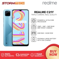 Realme C21Y 4GB RAM + 64GB ROM Powerful Octa-Core Processor 5000mAh Battery + 10W Charge 13MP Triple